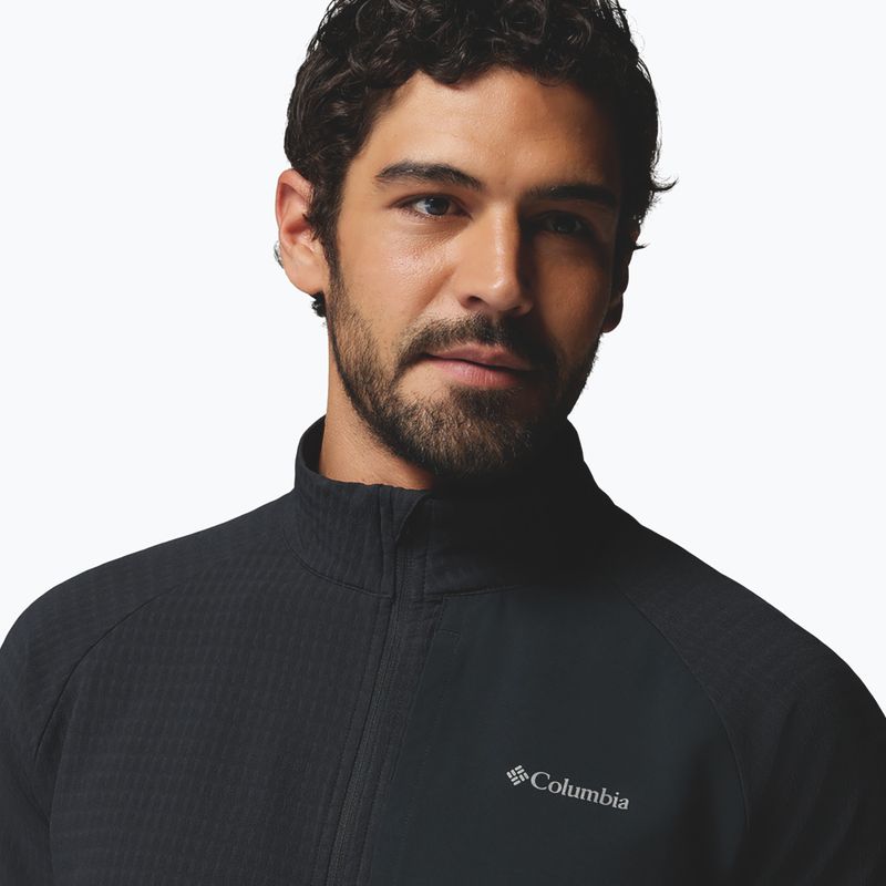 Vyriškas flisinis džemperis Columbia Superior Summit Grid Full Zip black 6