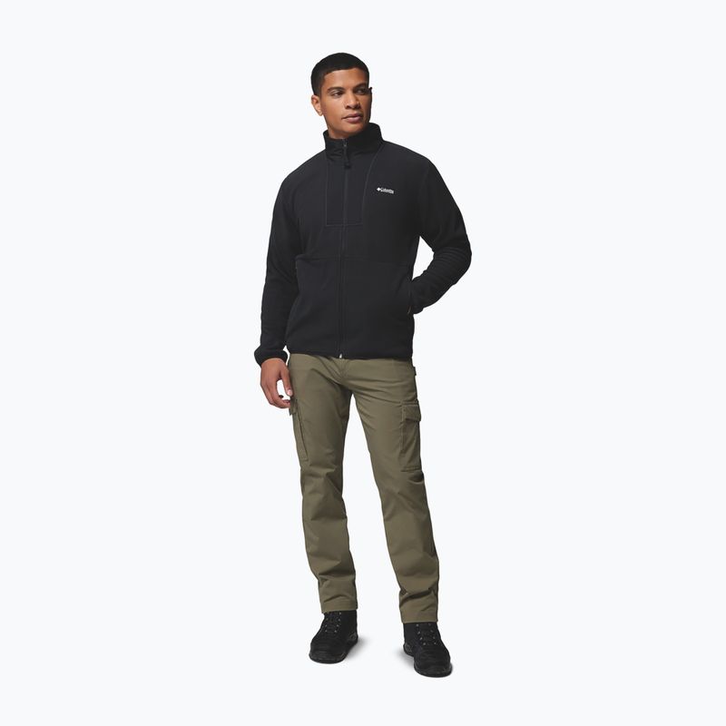 Vyriškas flisinis džemperis Columbia Sequoia Grove II Full Zip Fleece black 2