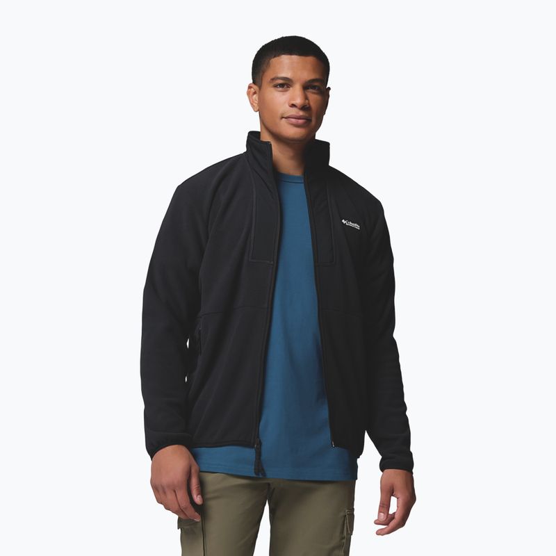Vyriškas flisinis džemperis Columbia Sequoia Grove II Full Zip Fleece black 4