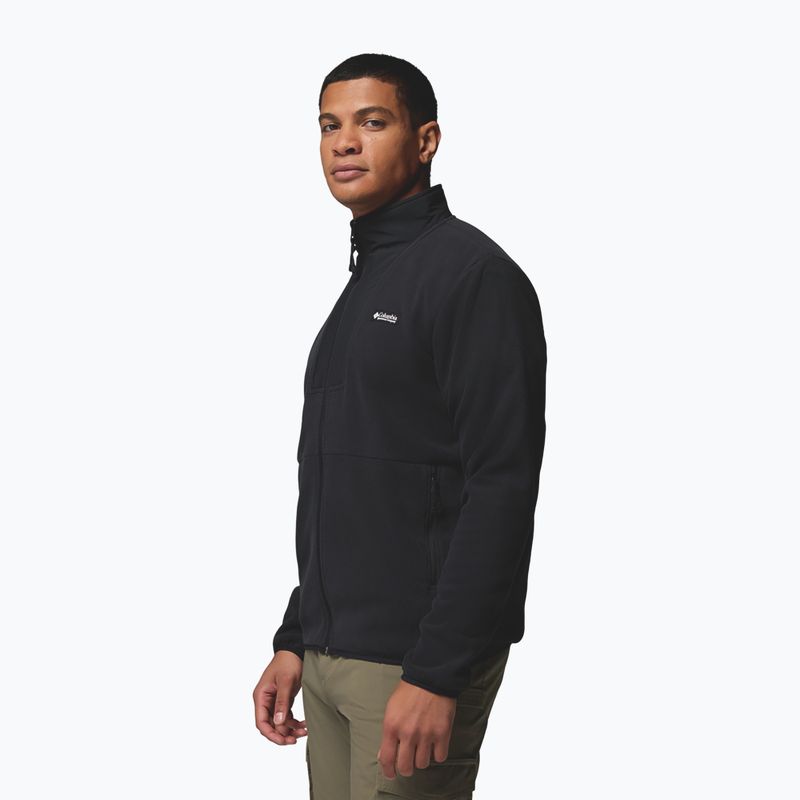 Vyriškas flisinis džemperis Columbia Sequoia Grove II Full Zip Fleece black 5