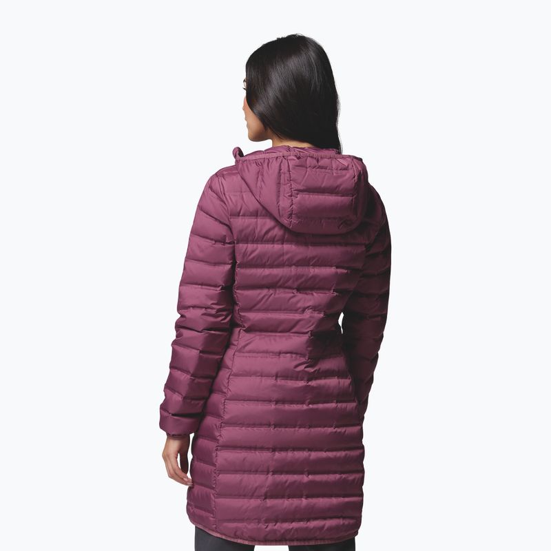 Moteriška pūsta striukė Columbia Lake 22 II Down Long Hooded antique mauve 3