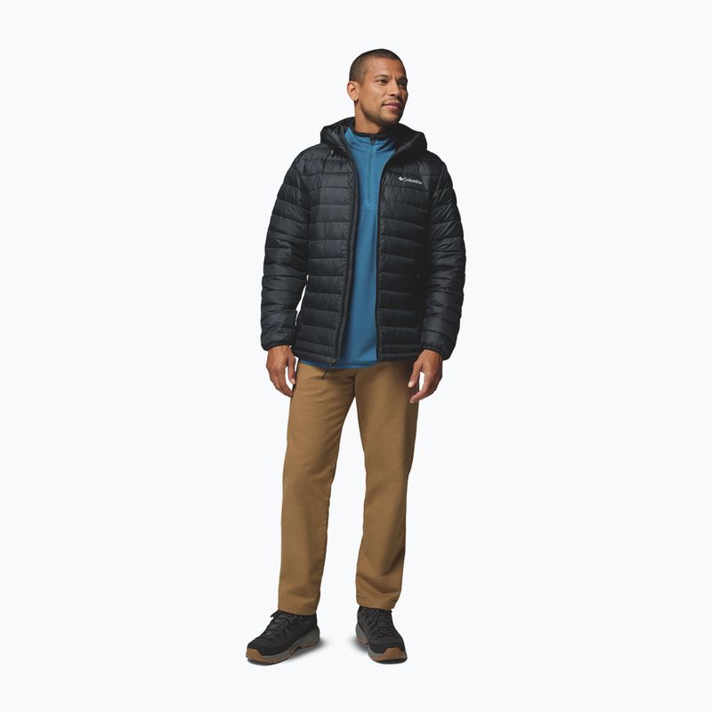 Vyriška striukė Columbia Powder Lite II Hooded black ripstop 2