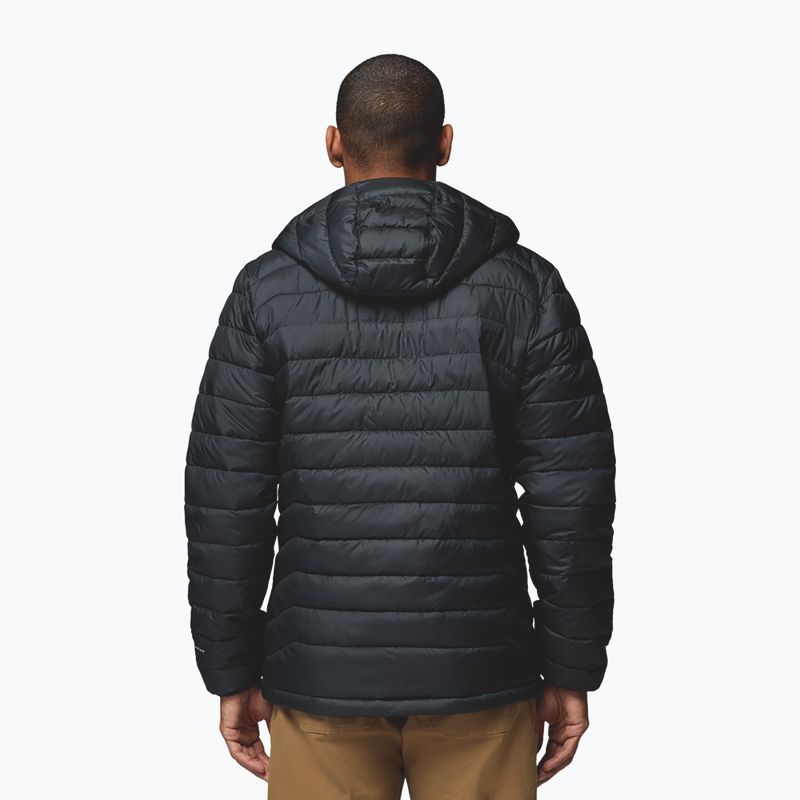 Vyriška striukė Columbia Powder Lite II Hooded black ripstop 3