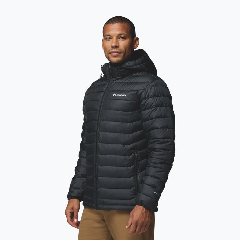 Vyriška striukė Columbia Powder Lite II Hooded black ripstop 5