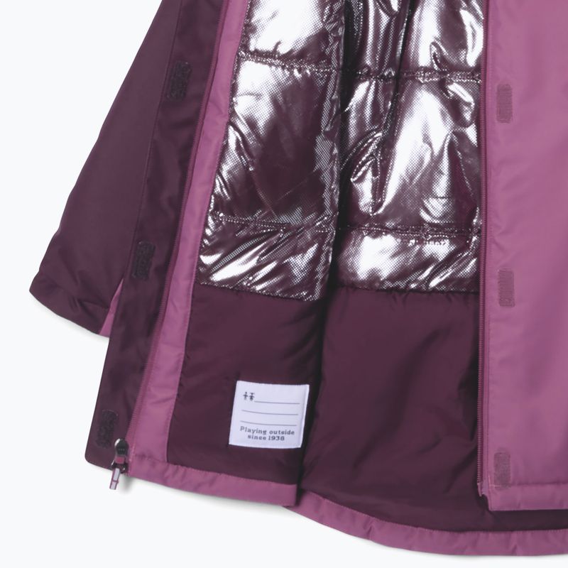 Vaikiška slidinėjimo striukė Columbia Hikebound II Long Insulated antique mauve/moonvista 3