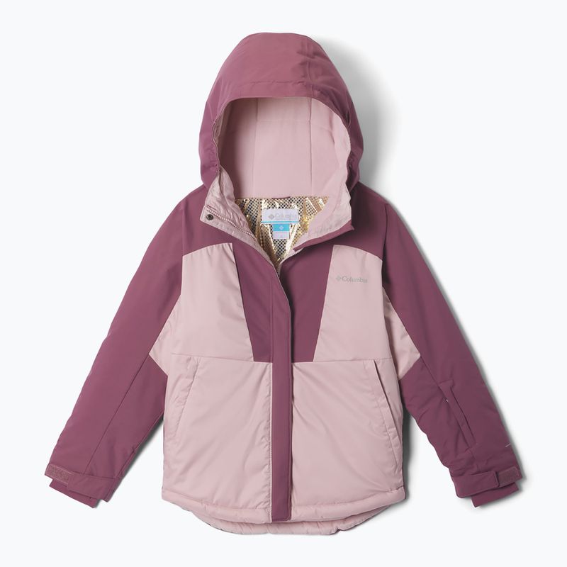 Vaikiška slidinėjimo striukė Columbia Mighty Mogul III mineral pink/antique mauve