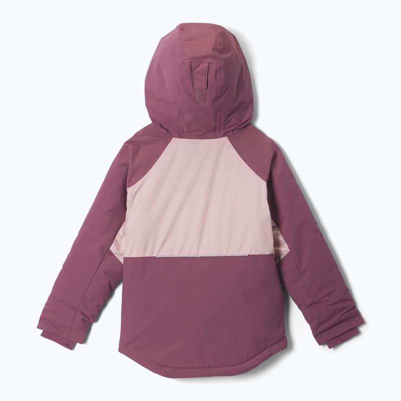 Vaikiška slidinėjimo striukė Columbia Mighty Mogul III mineral pink/antique mauve 2