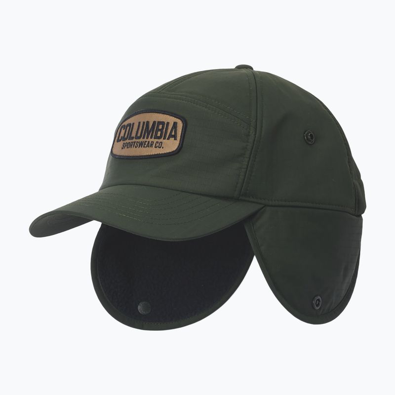 Kepurė su snapeliu Columbia Landroamer Ear Flap greenscape/working badge