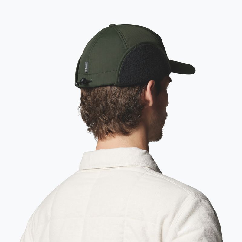 Kepurė su snapeliu Columbia Landroamer Ear Flap greenscape/working badge 5
