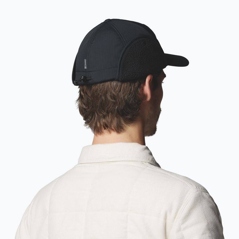 Kepurė su snapeliu Columbia Landroamer Ear Flap black/working badge 5