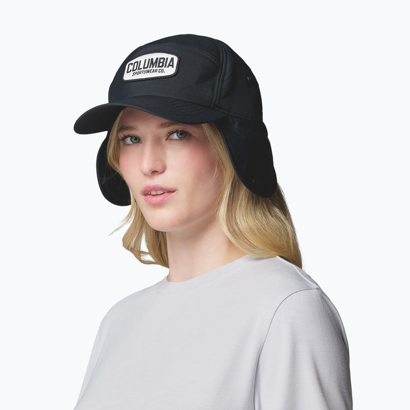 Kepurė su snapeliu Columbia Landroamer Ear Flap black/working badge 6