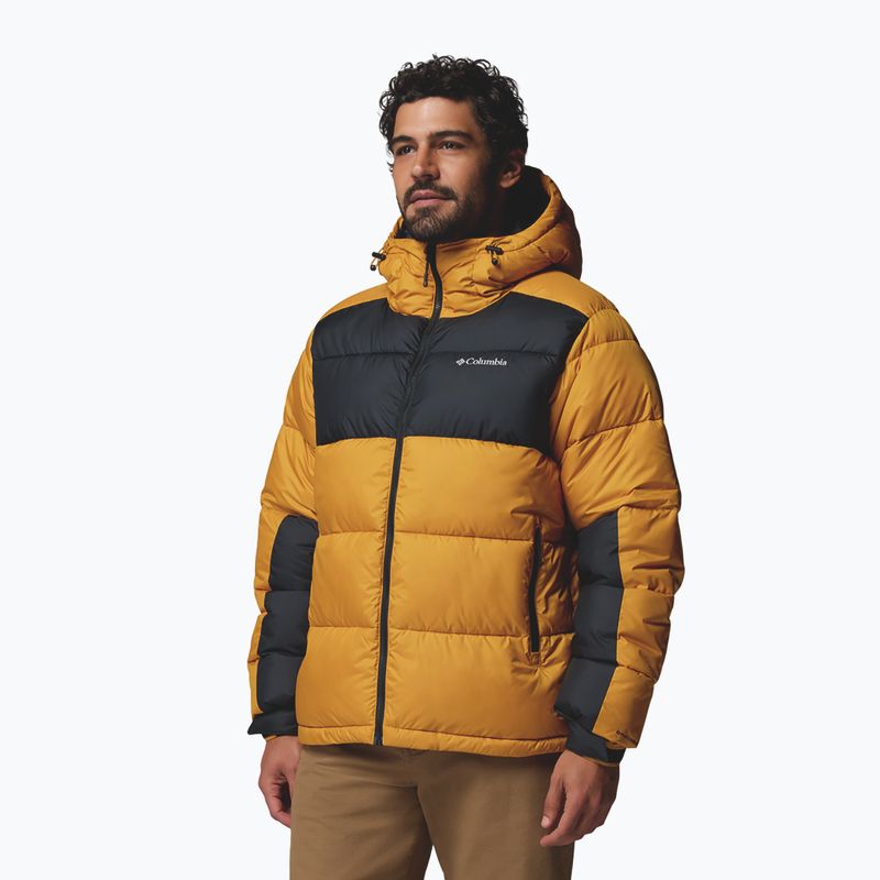 Vyriška pašiltinta striukė Columbia Pike Lake II Hooded squash/black 5