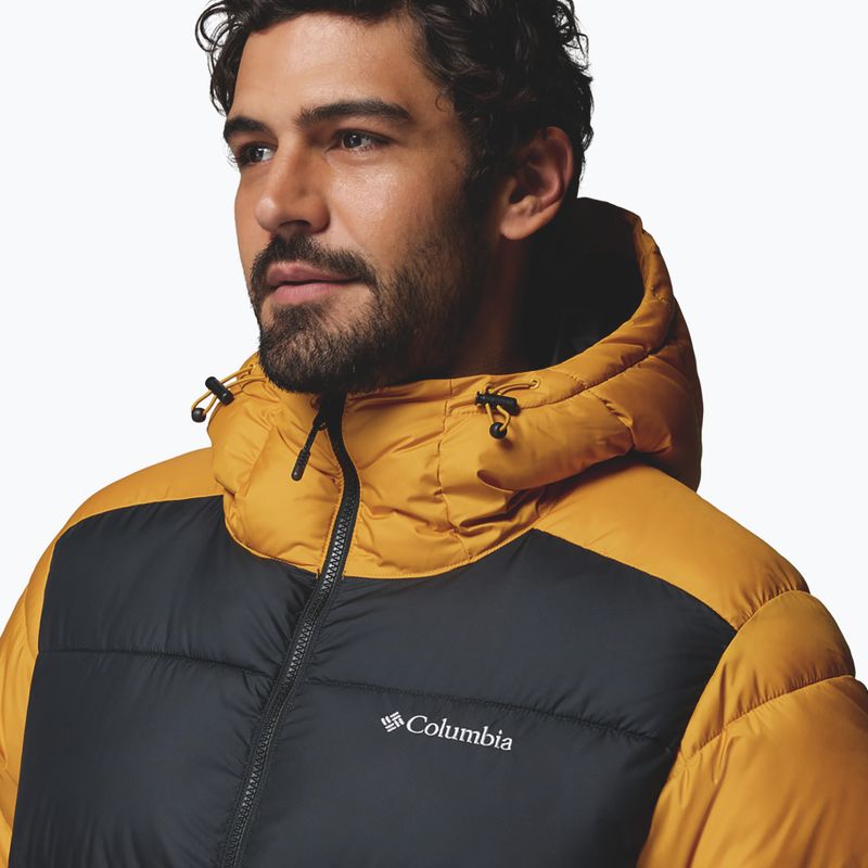 Vyriška pašiltinta striukė Columbia Pike Lake II Hooded squash/black 6