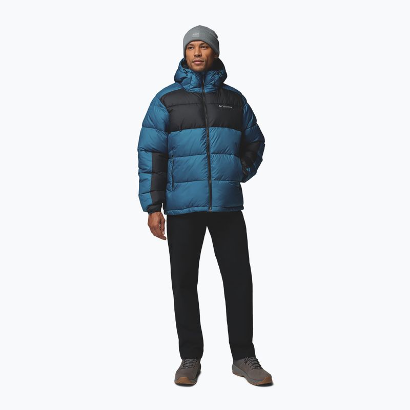Vyriška pašiltinta striukė Columbia Pike Lake II Hooded phoenix blue/black 2