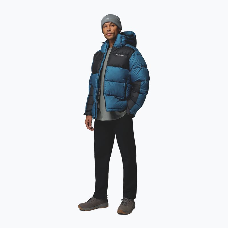 Vyriška pašiltinta striukė Columbia Pike Lake II Hooded phoenix blue/black 3