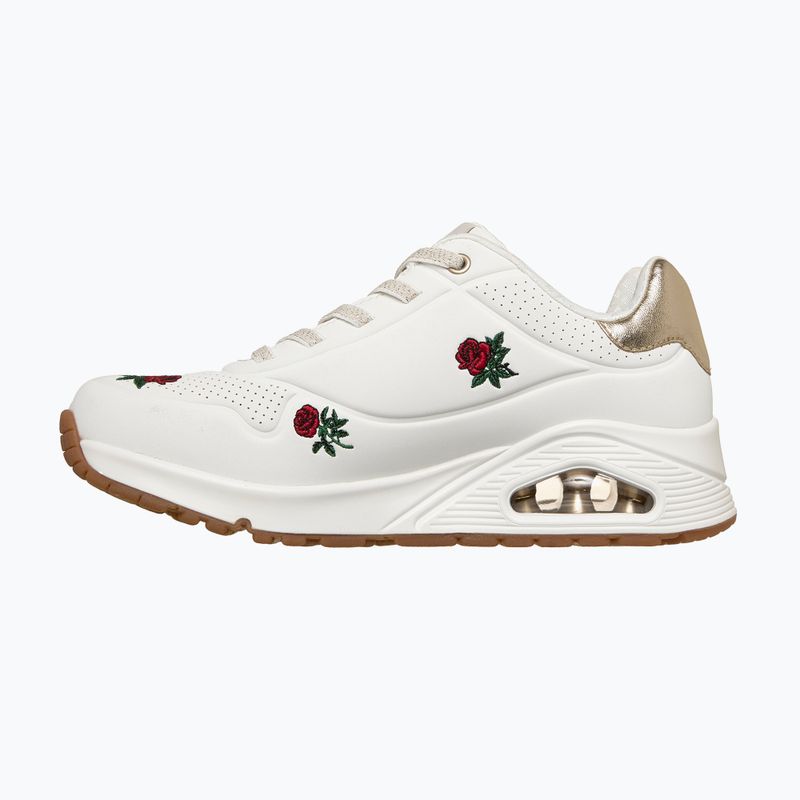 Moteriški batai SKECHERS Uno Champagne & Roses white 3