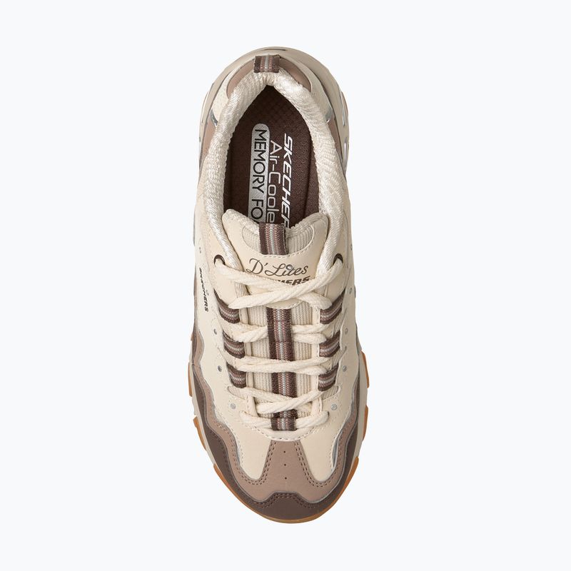 Moteriški batai SKECHERS D'Lites Vintage Wave beige 6