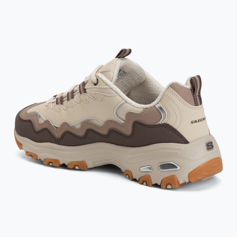 Moteriški batai SKECHERS D'Lites Vintage Wave beige 3