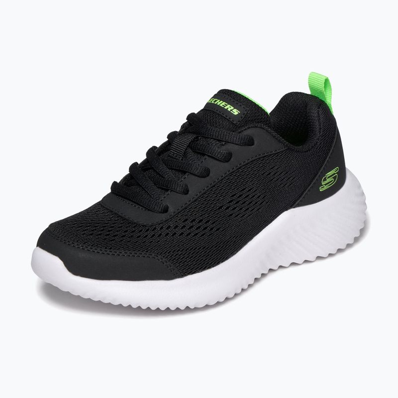Vaikiški batai Skechers Bounder Quanta-Pacer black/white 4