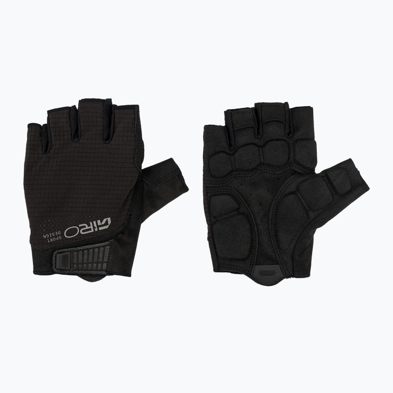 Vyriškos dviračių pirštinės Giro Bravo II Gel black