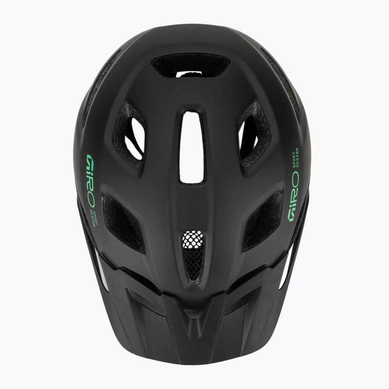 Vaikiškas dviračio šalmas Giro Tremor Child JR matte black/vivid green 6