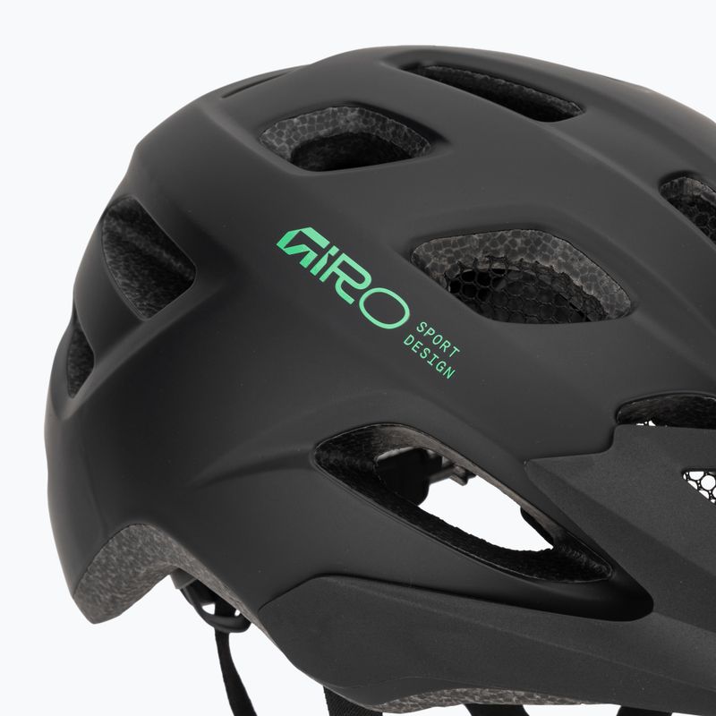 Vaikiškas dviračio šalmas Giro Tremor Child JR matte black/vivid green 8