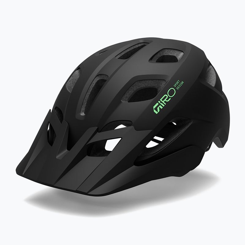 Vaikiškas dviračio šalmas Giro Tremor Child JR matte black/vivid green
