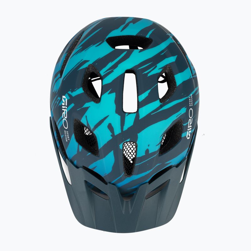 Vaikiškas dviračio šalmas Giro Tremor Child JR matte trench blue 6