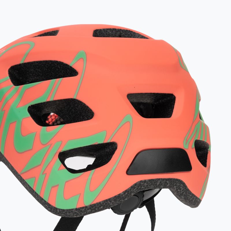 Vaikiškas dviračio šalmas Giro Tremor Child JR matte endless green 7