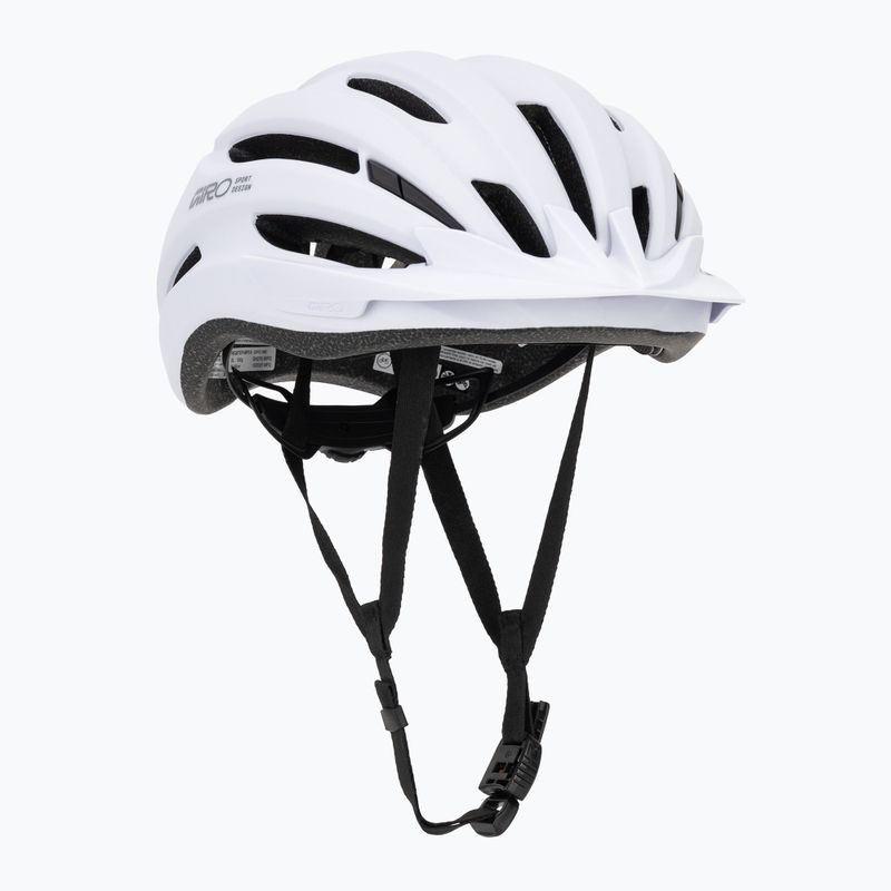 Dviračių šalmas Giro Register II XL matte white/grey