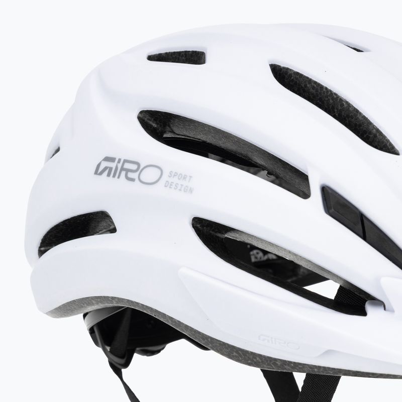 Dviračių šalmas Giro Register II MIPS W matte white/chrome 8