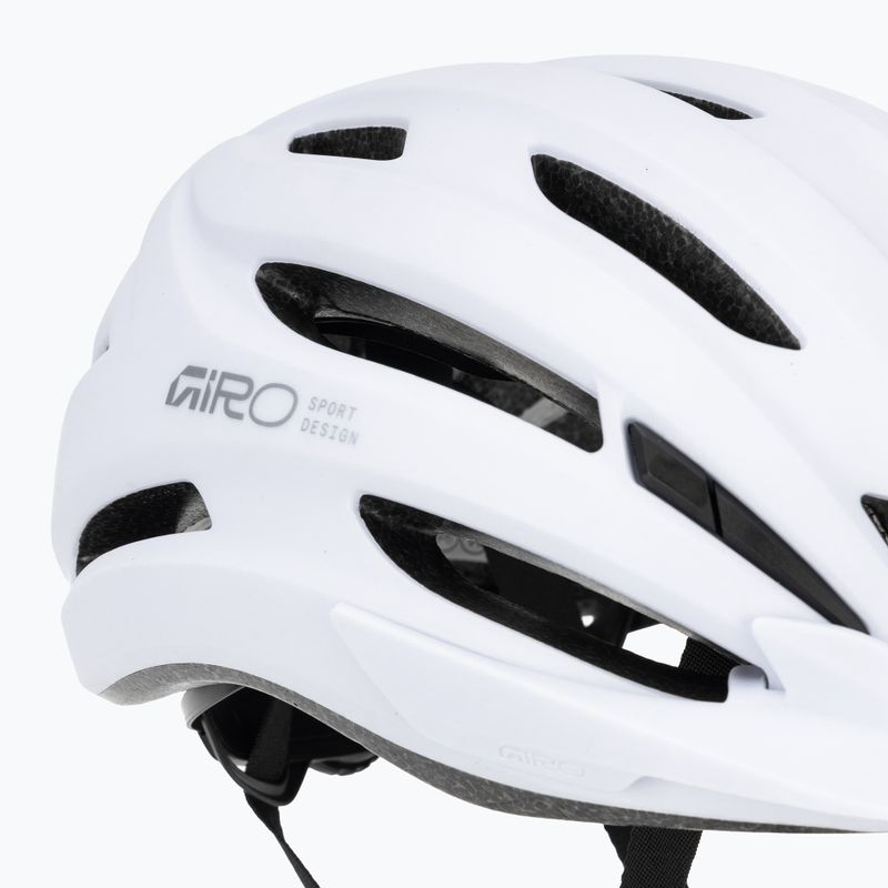 Dviračių šalmas Giro Register II W matte white/chrome 8