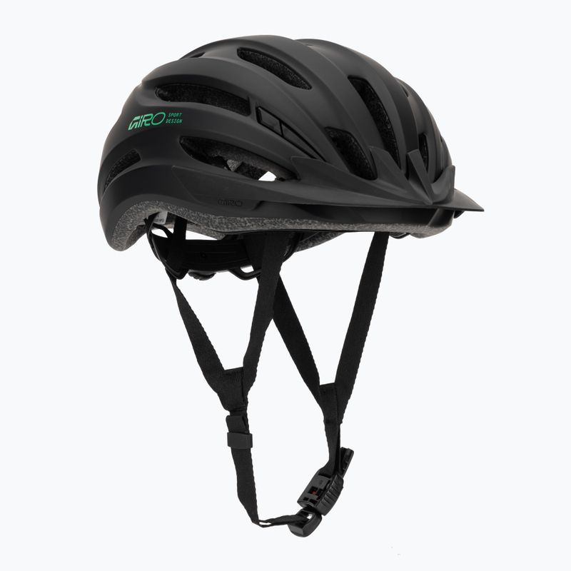 Vaikiškas dviračio šalmas Giro Register II matte black/vivid green
