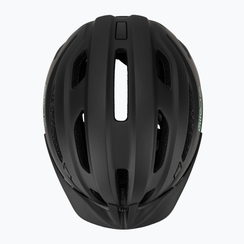 Vaikiškas dviračio šalmas Giro Register II matte black/vivid green 6