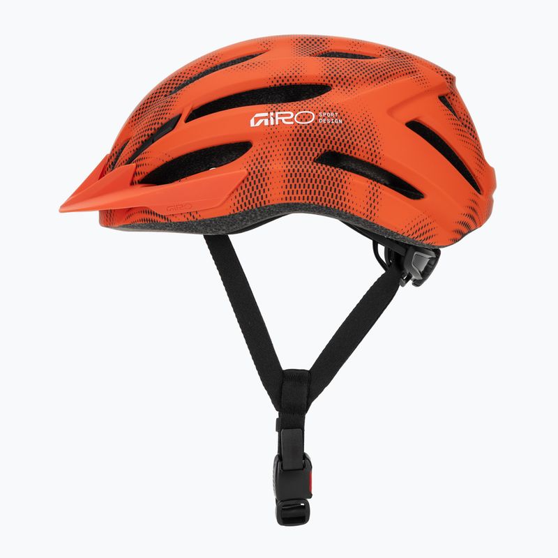 Vaikiškas dviračio šalmas Giro Register II matte motion orange 3