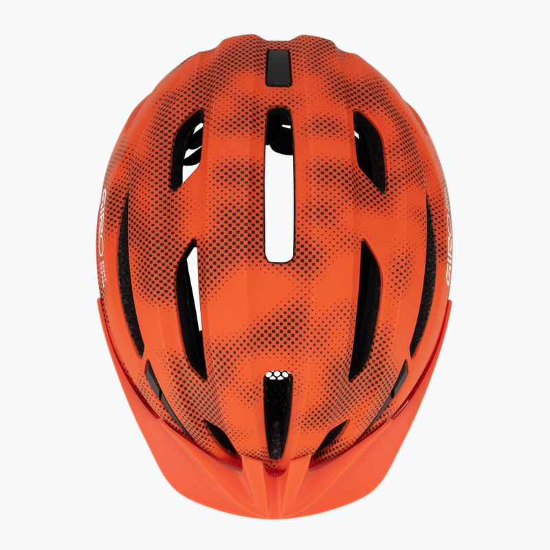 Vaikiškas dviračio šalmas Giro Register II matte motion orange 6
