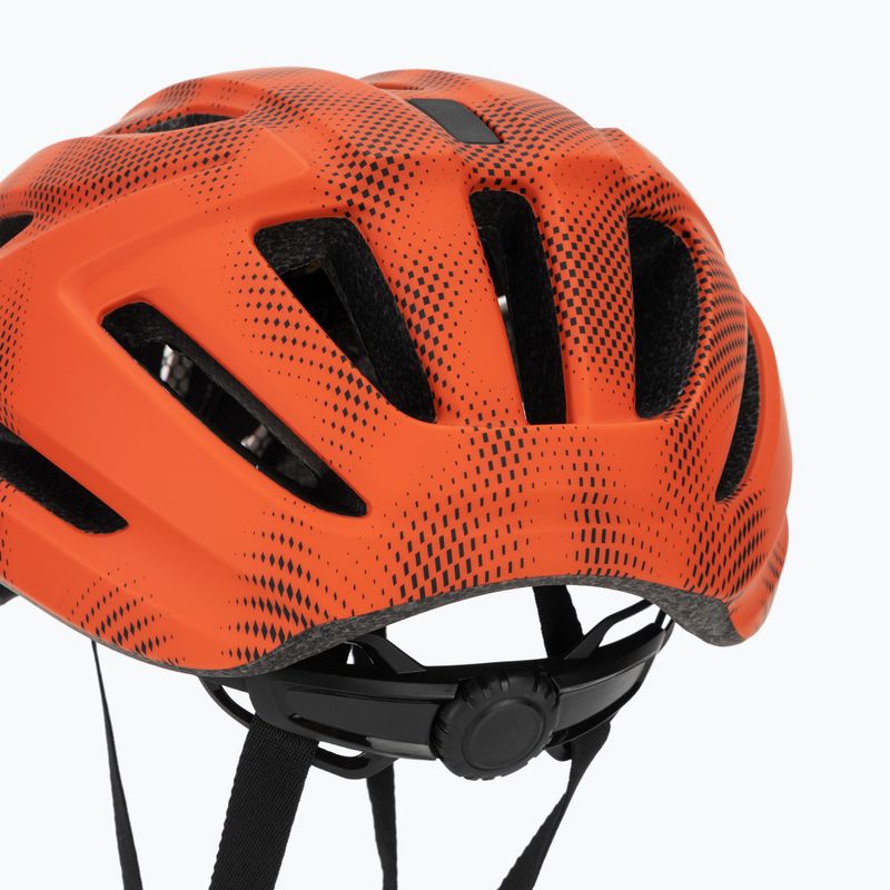 Vaikiškas dviračio šalmas Giro Register II matte motion orange 7