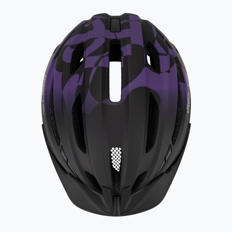 Vaikiškas dviračio šalmas Giro Register II matte purple rush 6