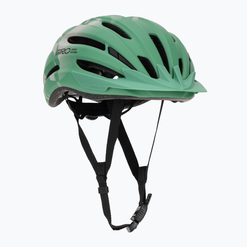 Vaikiškas dviračio šalmas Giro Register II matte green rush