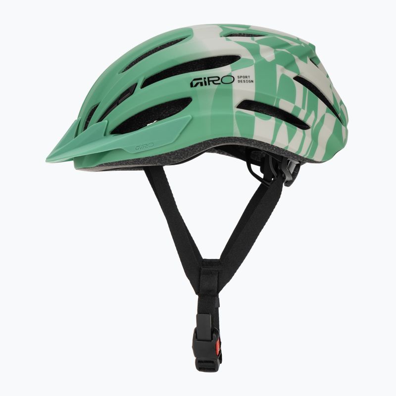 Vaikiškas dviračio šalmas Giro Register II matte green rush 3
