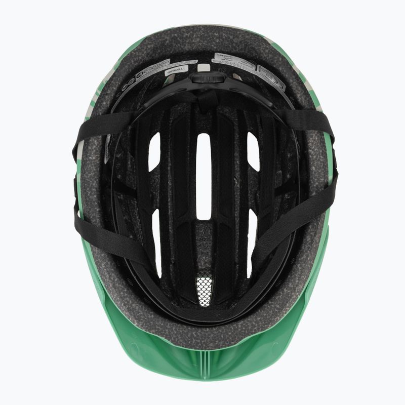 Vaikiškas dviračio šalmas Giro Register II matte green rush 5