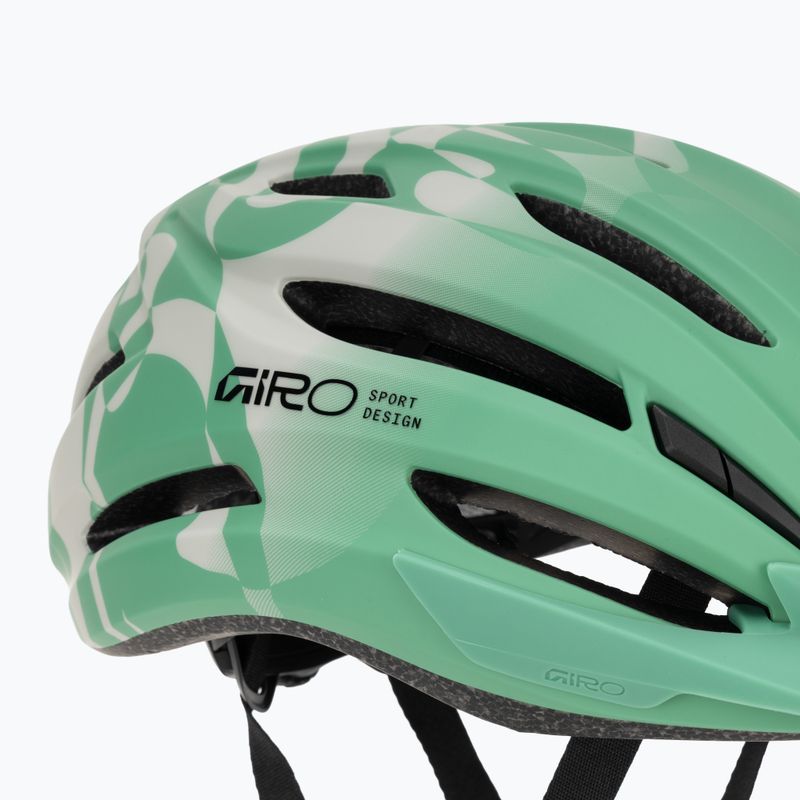 Vaikiškas dviračio šalmas Giro Register II matte green rush 8
