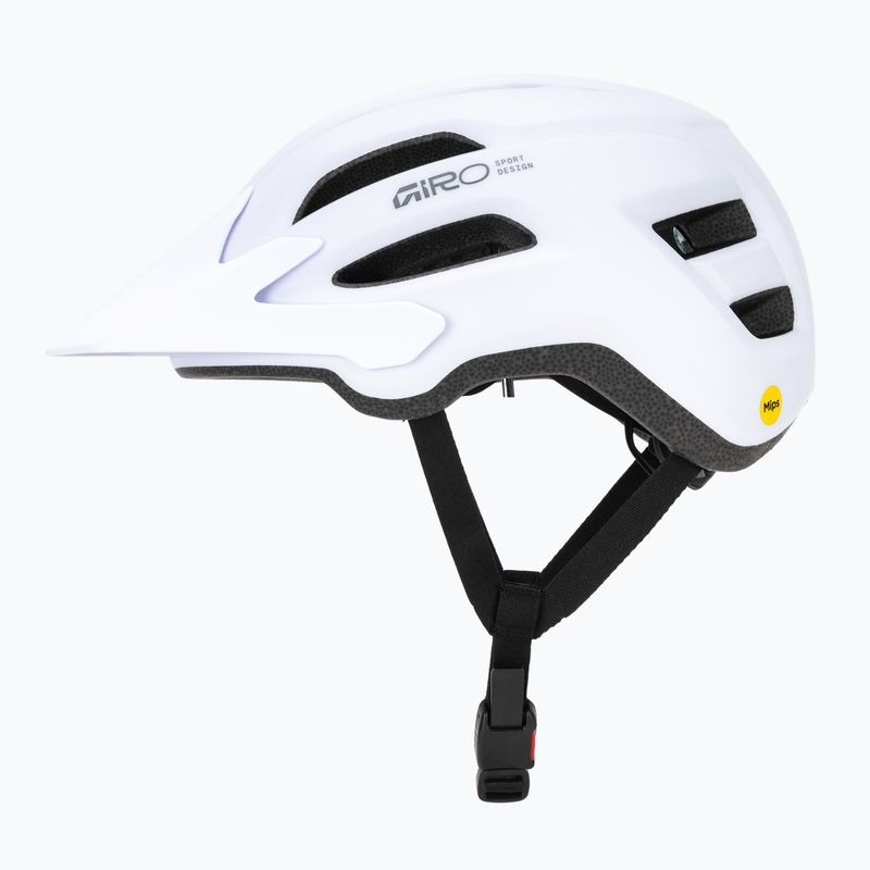 Dviračių šalmas Giro Fixture II MIPS matte white/grey 3