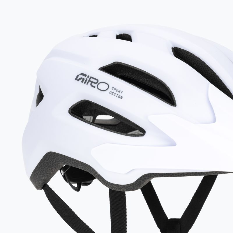 Dviračių šalmas Giro Fixture II MIPS matte white/grey 7