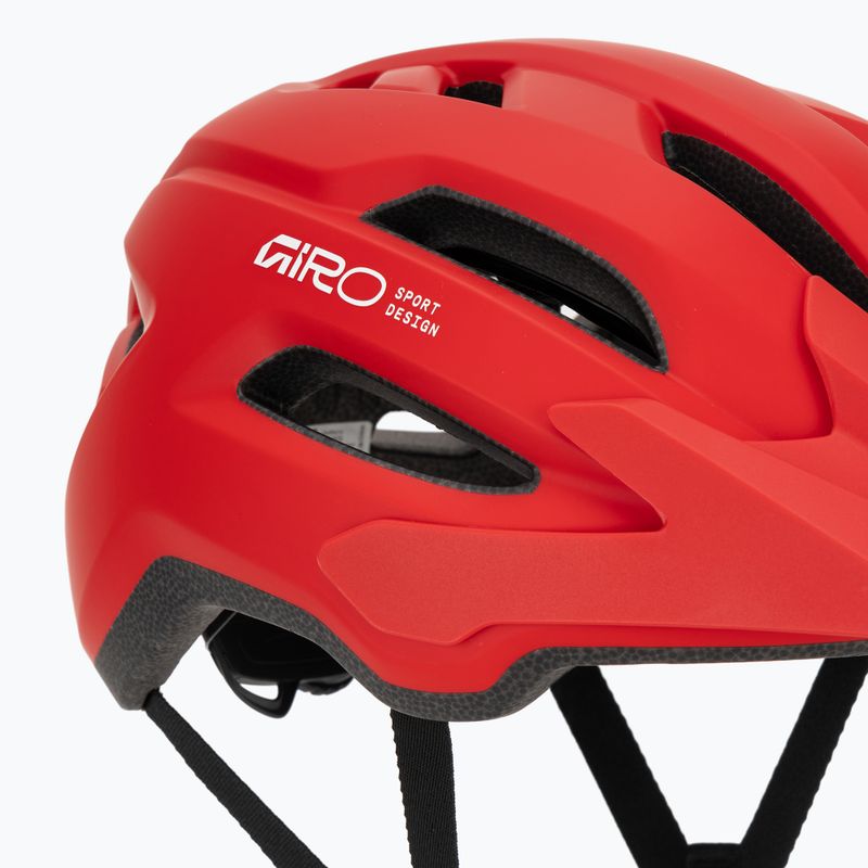 Dviračių šalmas Giro Fixture II MIPS matte flame red 8