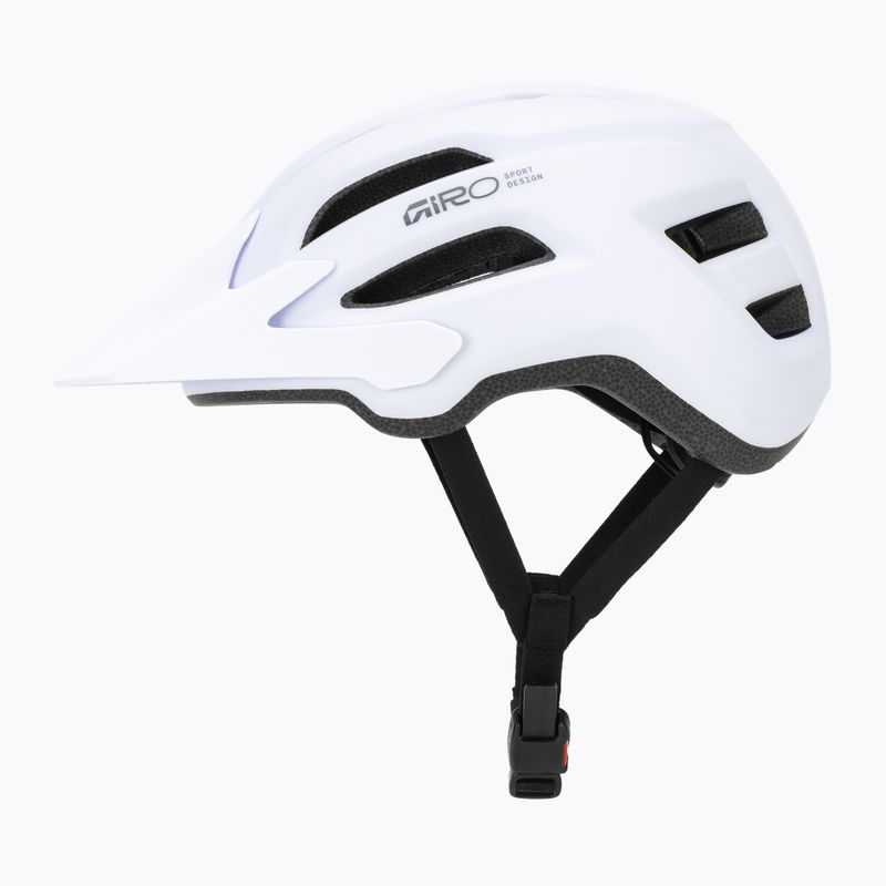 Dviračių šalmas Giro Fixture II matte white/grey 3
