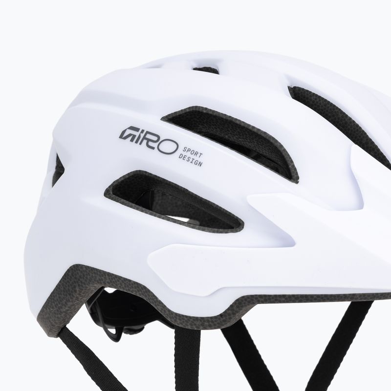Dviračių šalmas Giro Fixture II matte white/grey 8
