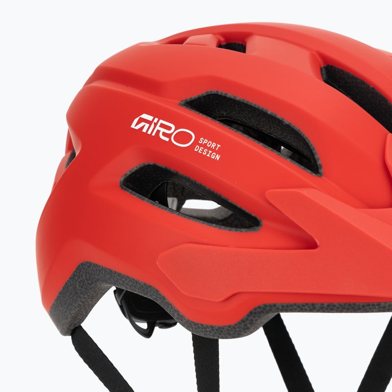 Dviračių šalmas Giro Fixture II matte flame red 7