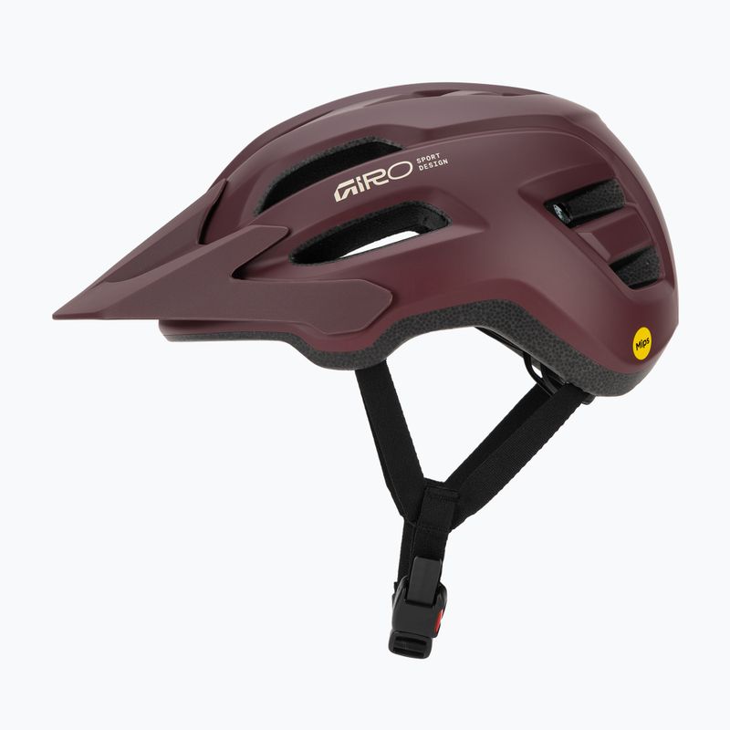 Dviračių šalmas Giro Fixture II MIPS W matte maroon 3
