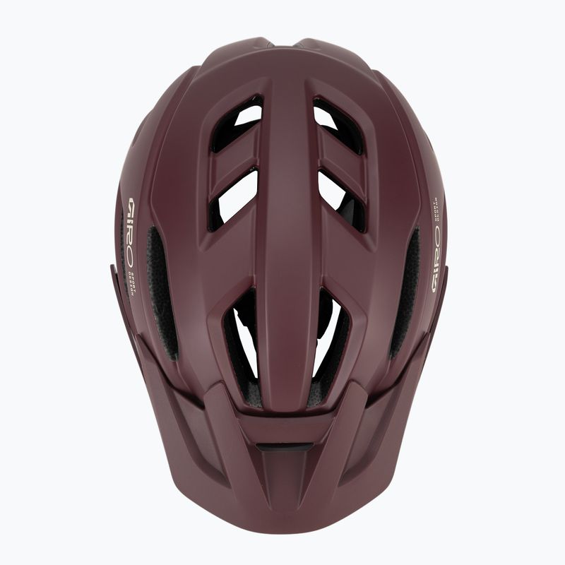Dviračių šalmas Giro Fixture II MIPS W matte maroon 6